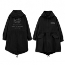 【グッズ-ジャンパー・コート】NieR:Automata Ver1.1a ヨルハ部隊 M-51ジャケット/BLACK-XLの画像