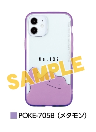 グッズ カバーホルダー ポケットモンスター Iiiifit Clear Iphone 12 Mini対応ケース メタモン アニメイト