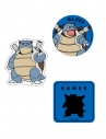 【グッズ-ステッカー】ポケットモンスター モバイルステッカーカメックスの画像