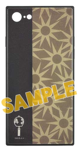 【グッズ-携帯グッズ】鬼滅の刃 iPhone SE（第二世代）8/7対応 スクエアガラスケース 鋼鐵塚蛍（はがねづかほたる）