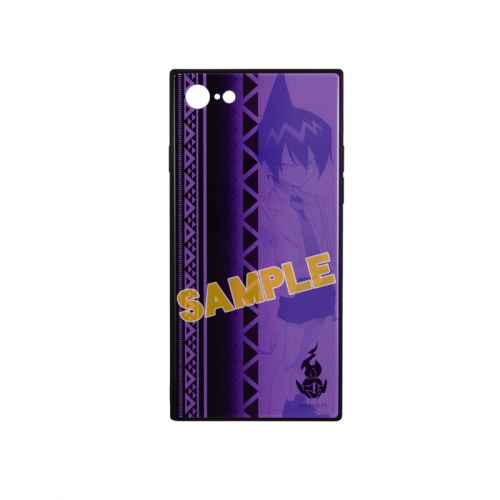 グッズ カバーホルダー シャーマンキング Iphone Se 第2世代 8 7 対応スクエアガラスケース 道 蓮 アニメイト