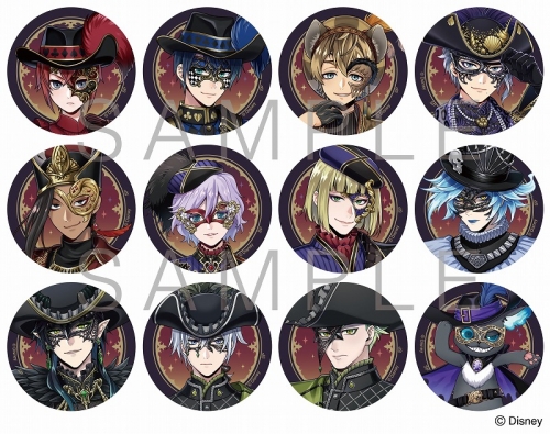 グッズ-バッチ】ディズニー ツイステッドワンダーランド グロリアス  