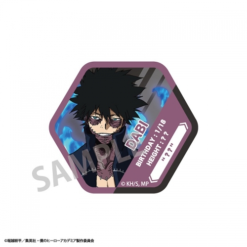 グッズ バッチ 僕のヒーローアカデミア トレーディングステータス缶バッジvol 2 アニメイト