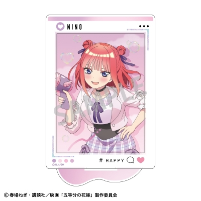 【グッズ-スタンドポップ】映画「五等分の花嫁」 フレームアクリルスタンド 中野二乃 バブルガン