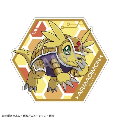 【グッズ-コースター】デジモンアドベンチャー02 アクリルコースター/アルマジモン