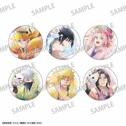 グッズ-バッチ】NARUTO-ナルト- 疾風伝 トレーディング缶バッジ/舞踊 