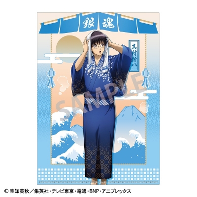 【グッズ-クリアファイル】銀魂 A4シングルクリアファイル 志村新八