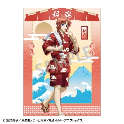 【グッズ-クリアファイル】銀魂 A4シングルクリアファイル 神威