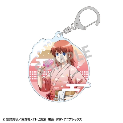【グッズ-キーホルダー】銀魂 アクリルキーホルダー 神楽