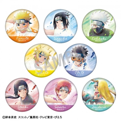 グッズ-バッチ】NARUTO-ナルト- 疾風伝 トレーディング缶バッジ 