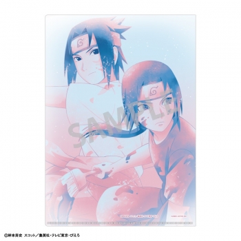 グッズ-クリアファイル】NARUTO-ナルト- 疾風伝 A4シングルクリア NARUTO サスケ クリアファイル キャラアニ