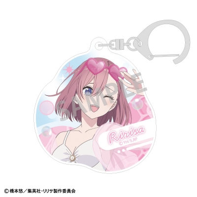 【グッズ-キーホルダー】2.5次元の誘惑 トレーディングアクリルキーホルダー/水着×バブルガン