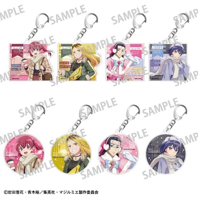 【グッズ-キーホルダー】株式会社マジルミエ トレーディングアクリルキーホルダー/冬のおでかけ