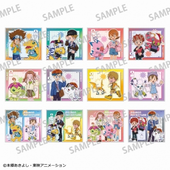 グッズ-色紙】デジモンアドベンチャー トレーディングミニ色紙/リンク 