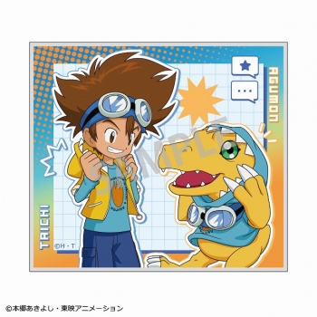 グッズ-色紙】デジモンアドベンチャー トレーディングミニ色紙/リンク 