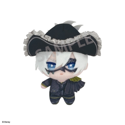 【グッズ-ぬいぐるみ】『ディズニー ツイステッドワンダーランド』 ちまっこぬい シルバー/マスカレードドレス Ver.【アニメイト特典付】