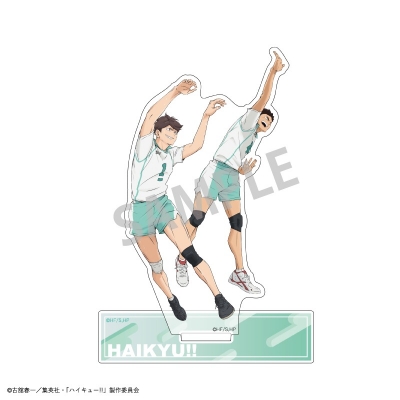 【グッズ-スタンドポップ】ハイキュー!! ペアアクリルスタンド/及川 徹_岩泉 一