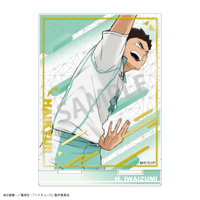 【グッズ-スタンドポップ】ハイキュー!! 箔押しアクリルスタンド/岩泉 一