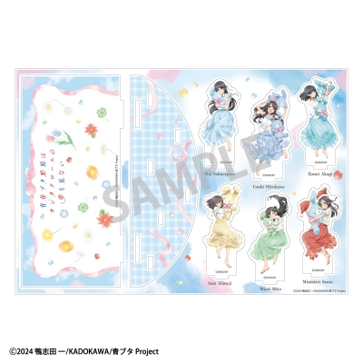 【グッズ-スタンドポップ】青春ブタ野郎はサンタクロースの夢を見ない ジオラマアクリルスタンド/うさぬいだっこ
