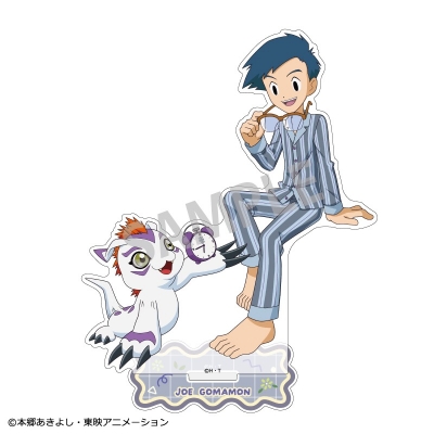 【グッズ-スタンドポップ】デジモンアドベンチャー アクリルスタンド 城戸丈&ゴマモン/寝起き【アニメイト先行販売】