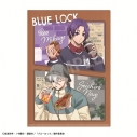 【グッズ-クリアファイル】ブルーロック A4シングルクリアファイル 凪 誠士郎&御影 玲王/焼きたてパンとテイクアウトドリンクの画像