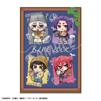 【グッズ-クリアファイル】ブルーロック A4シングルクリアファイル B/焼きたてパンとテイクアウトドリンク 描き起こし