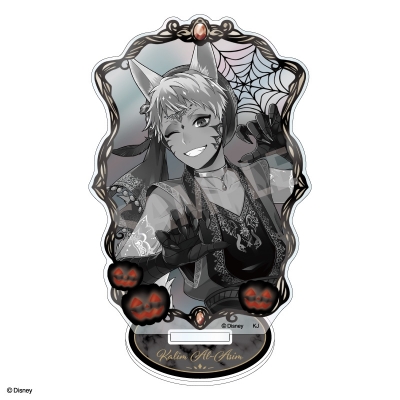 【グッズ-スタンドポップ】『ディズニー ツイステッドワンダーランド』 オーロラアクリルスタンド カリム・アルアジーム/スケアリー・ドレスver.(モノクローム)