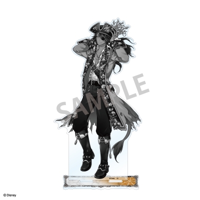 【グッズ-スタンドポップ】『ディズニー ツイステッドワンダーランド』 ビッグアクリルスタンド レオナ・キングスカラー/スケアリー・ドレスver.(モノクローム)