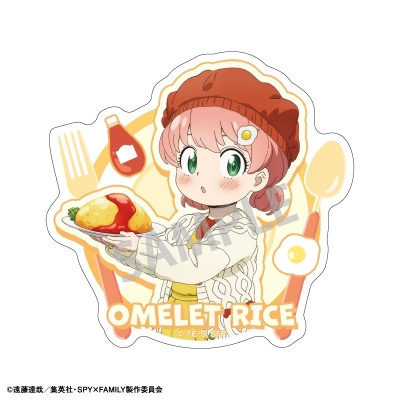 【グッズ-クリップ】SPY×FAMILY トレーディングアクリルクリップ/食べ物
