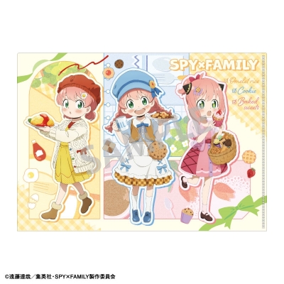 【グッズ-クリアファイル】SPY×FAMILY A4シングルクリアファイル A/食べ物