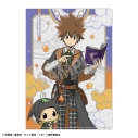 【グッズ-クリアファイル】家庭教師ヒットマンREBORN! A4シングルクリアファイル リボーン&沢田 綱吉&ディーノ/アカデミー研究者の画像