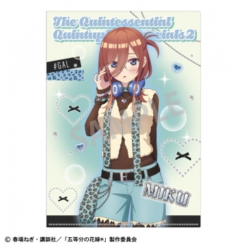 グッズ-クリアファイル】五等分の花嫁＊ A4シングルクリアファイル 
