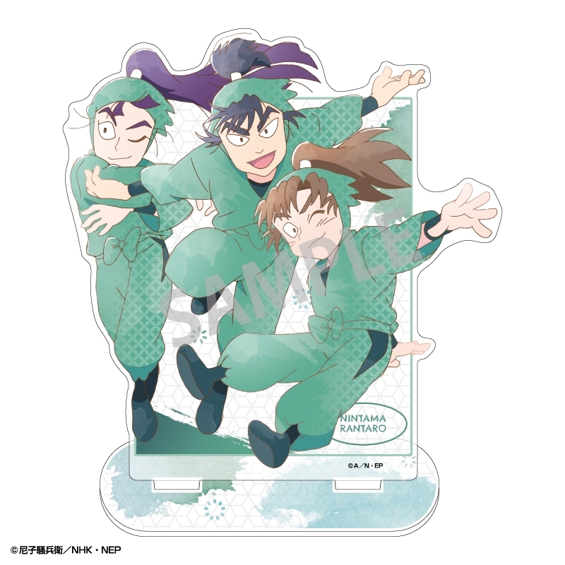 【グッズ-スタンドポップ】忍たま乱太郎 集合アクリルスタンド 立花仙蔵＆食満留三郎＆善法寺伊作【アニメイト限定】