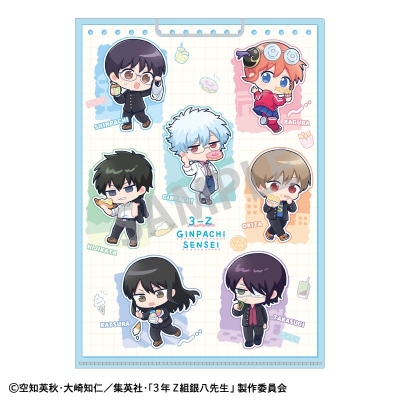 【グッズ-クリアファイル】3年Z組銀八先生 A4シングルクリアファイル/寄り道買い食い日和 描き起こし