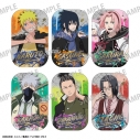 【グッズ-バッチ】NARUTO-ナルト- 疾風伝 トレーディング箔押しスクエア缶バッジ【アニメイト限定】の画像