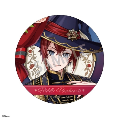 【グッズ-バッチ】『ディズニー ツイステッドワンダーランド』 トレーディングオーロラメタル缶バッジ vol.1/ブルームバースデーver.