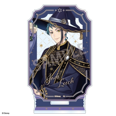 【グッズ-スタンドポップ】『ディズニー ツイステッドワンダーランド』 レイヤードアクリルスタンド ジェイド・リーチ/ブルームバースデーver.