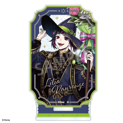 【グッズ-スタンドポップ】『ディズニー ツイステッドワンダーランド』 レイヤードアクリルスタンド リリア・ヴァンルージュ/ブルームバースデーver.