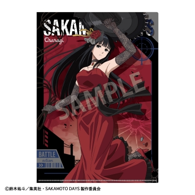 【グッズ-クリアファイル】SAKAMOTO DAYS A4シングルクリアファイル 大佛/正装バトルアクション
