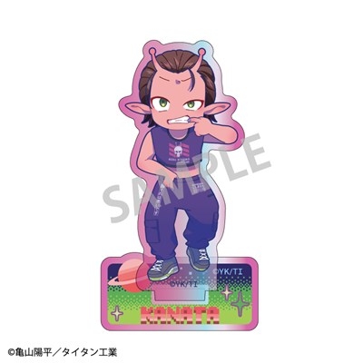 【グッズ-スタンドポップ】銀河特急 ミルキー☆サブウェイ オーロラミニアクリルスタンド カナタ