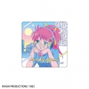 【グッズ-マグネット】魔法の天使クリィミーマミ×魔法のプリンセスミンキーモモ ガラスマグネット ミンキーモモ(変身後)B/レトロテイストの画像