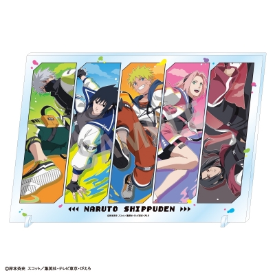【グッズ-置きもの】NARUTO-ナルト- 疾風伝 A4アクリルパネル/パルクール