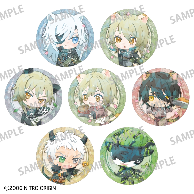 【グッズ-バッチ】Lamento -BEYOND THE VOID- トレーディングホログラム缶バッジ　vol.1