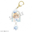 【グッズ-キーホルダー】カードキャプターさくら クリアカード編 ダブルパーツアクリルキーホルダー 木之本 桜C/カミアニTOUCHの画像