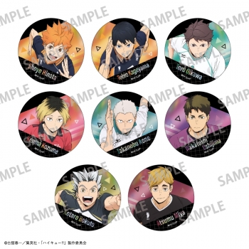 グッズ-バッチ】ハイキュー!! トレーディングオーロラ缶バッジ 