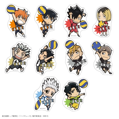 【グッズ-クリップ】ハイキュー!! トレーディングアクリルクリップ