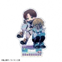 【グッズ-スタンドポップ】銀河特急 ミルキー☆サブウェイ ホログラムアクリルスタンド カート&マックス/描き起こし第3弾 COSMOS☆IDOLの画像