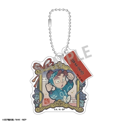 【グッズ-キーホルダー】忍たま乱太郎 ダブルパーツアクリルキーホルダー 皆本金吾/カミアニTOUCH 第2弾 図書委員会・体育委員会