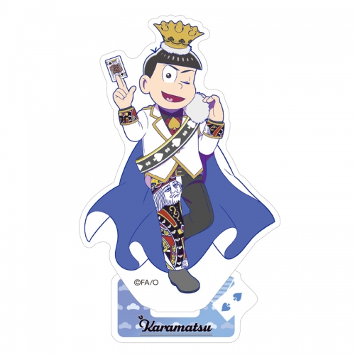 グッズ スタンドポップ おそ松さん アクリルスタンド カラ松 トランプ アニメイト