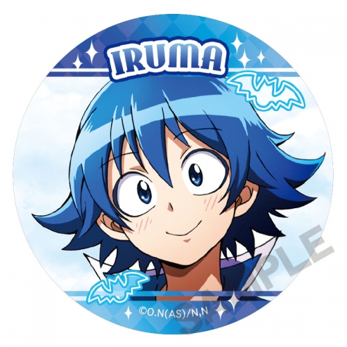 グッズ バッチ 魔入りました 入間くん 缶バッジ 鈴木入間 アニメイト